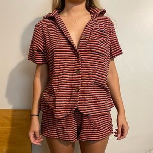 frankies bikinis rainbow set 🌈